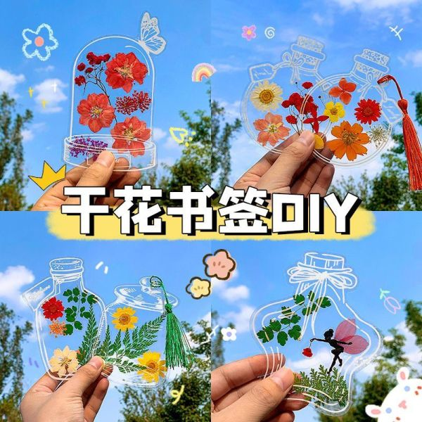 百货【直播素材】干花书签